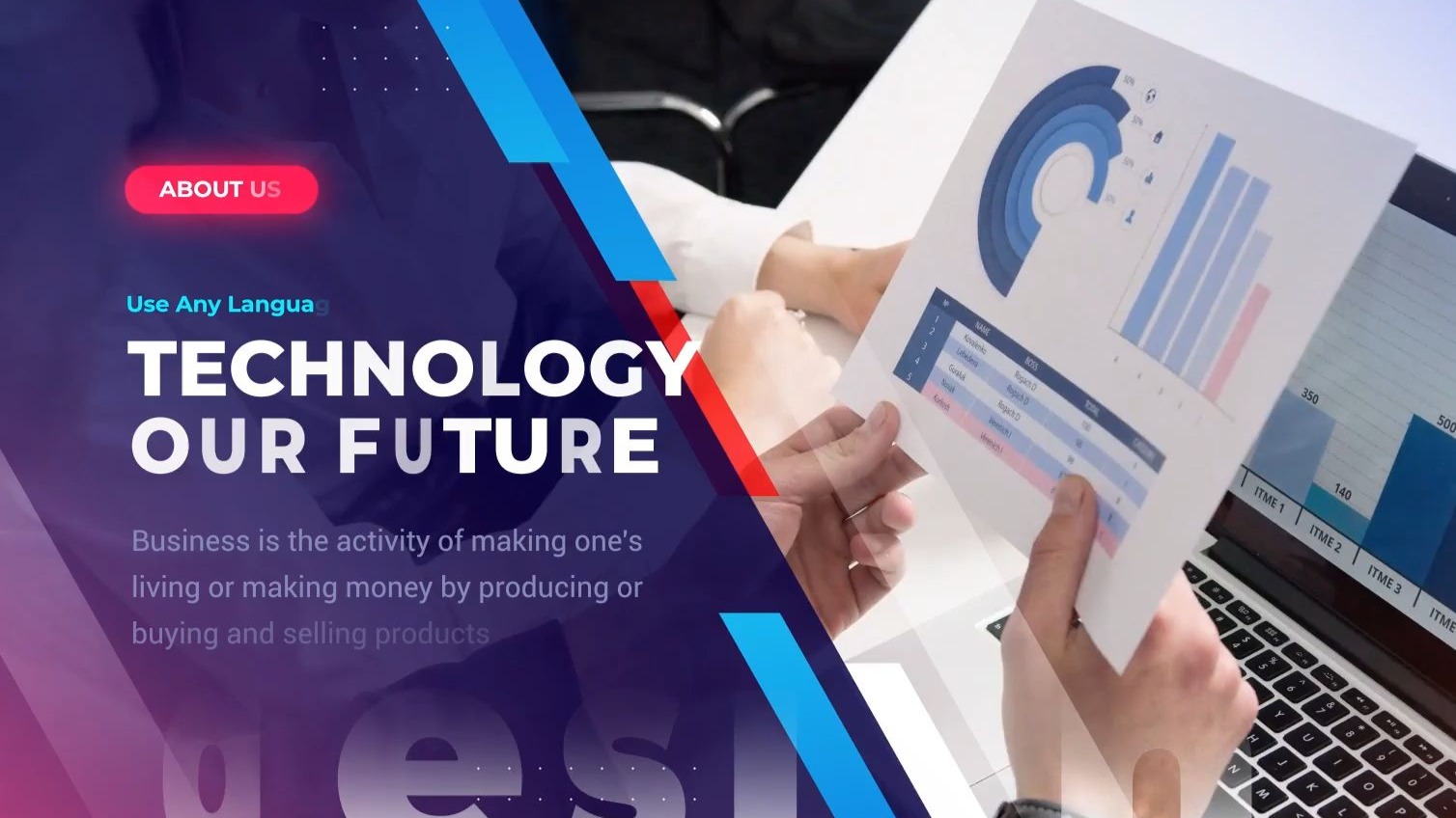 智聯萬物，預見未來 物聯網技術服務企業產品展示幻燈片AE模板